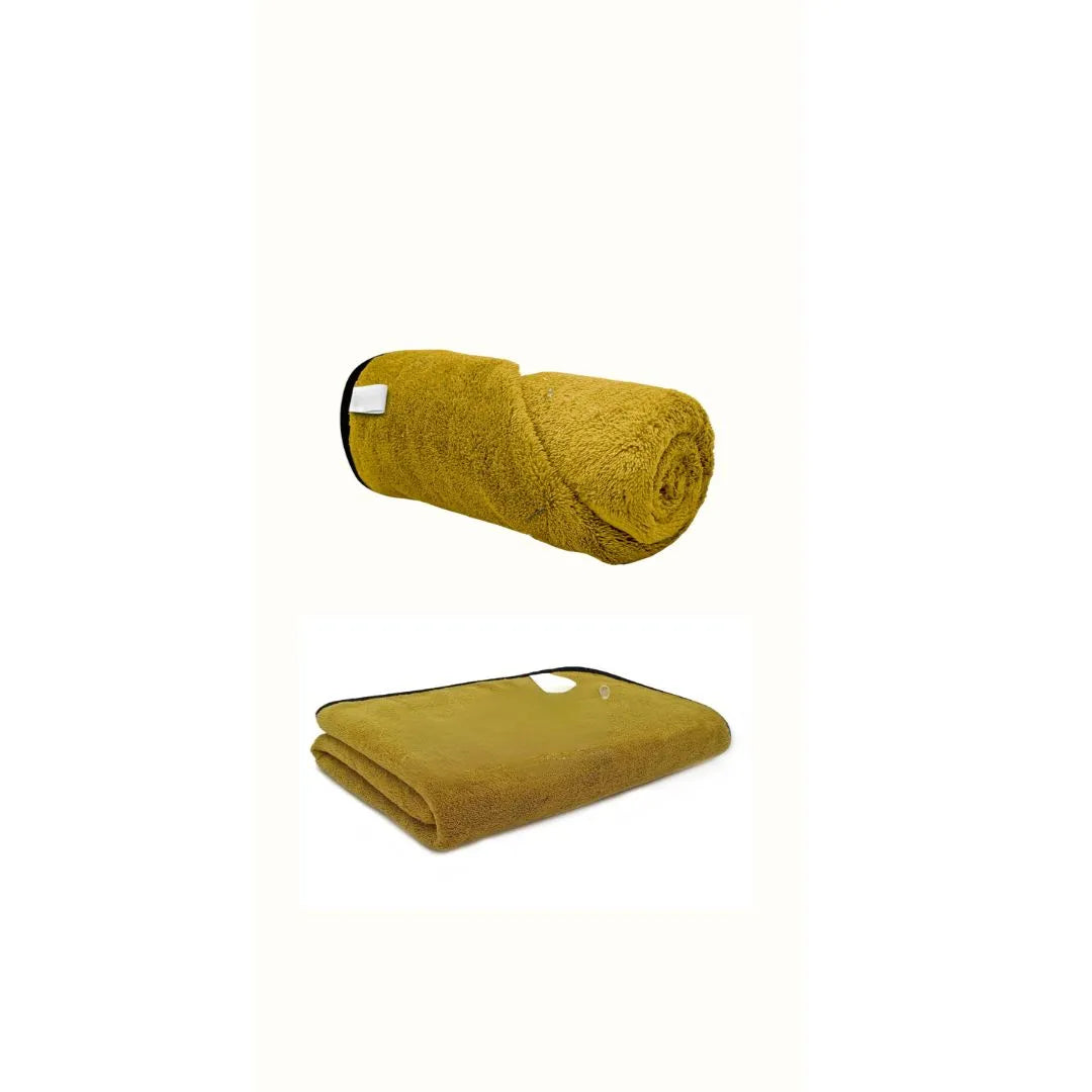 Hunde Bademantel aus Frottee-Baumwolle | Saugstark &amp; waschbar