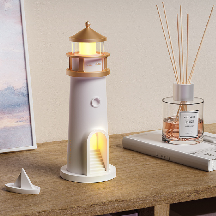 Zelara - Mondschein-Leuchtturm Projektionslampe Bluetooth-Lautsprecher