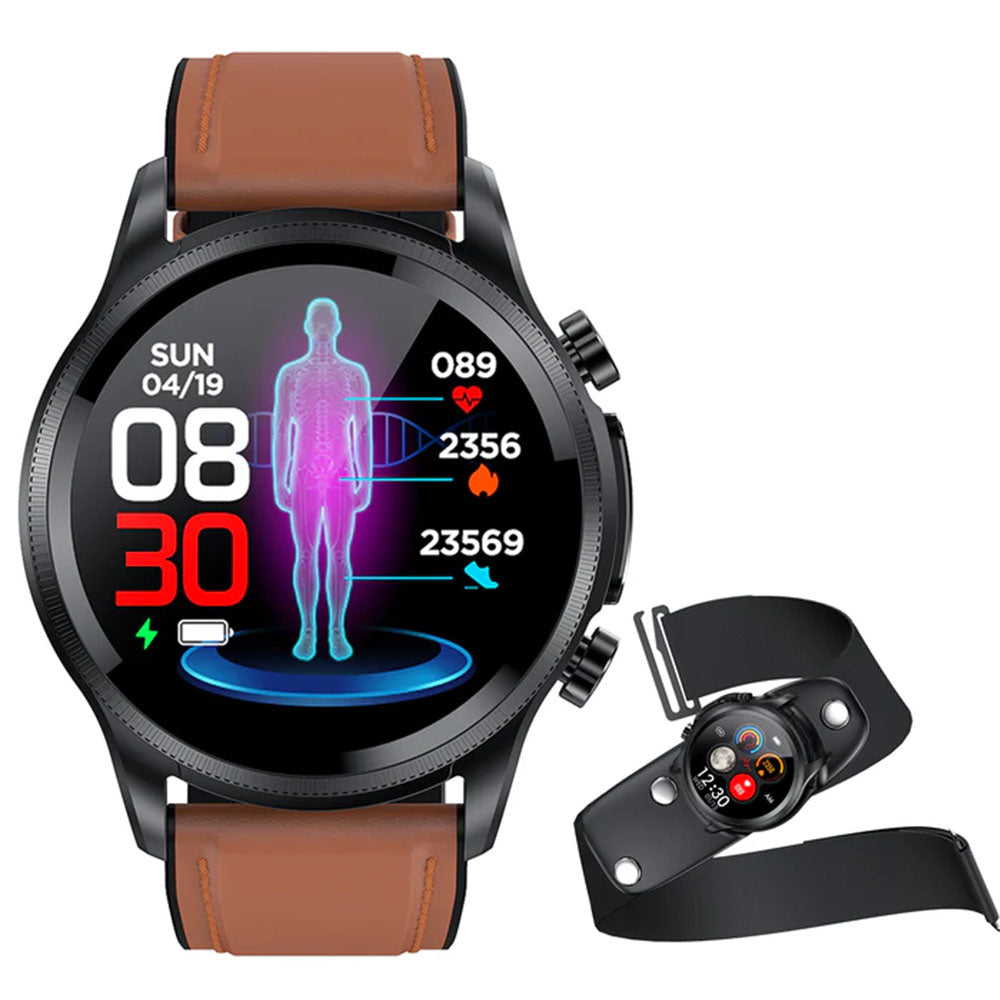 Zelara Multifunktionale Überwachungs-Smartwatch mit EKG/Blutsauerstoff/Blutdruck/Blutzucker