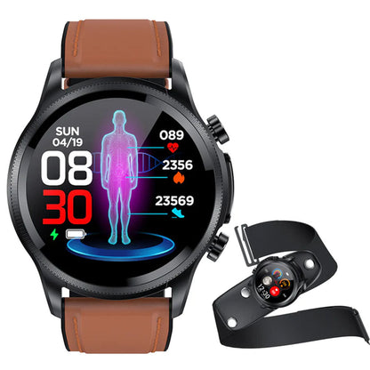 Zelara Multifunktionale Überwachungs-Smartwatch mit EKG/Blutsauerstoff/Blutdruck/Blutzucker