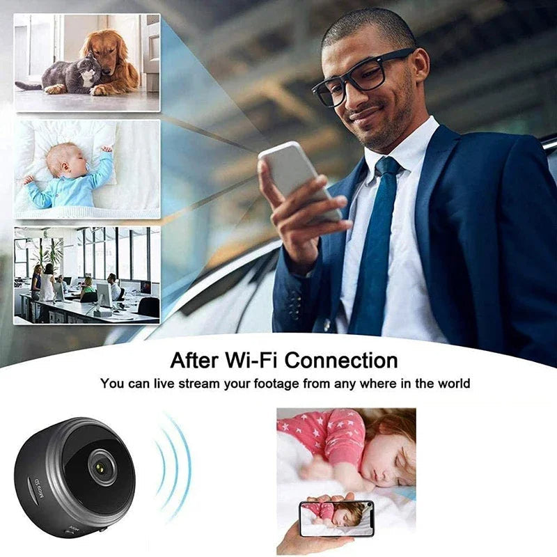1080p Magnetische WiFi Mini Sicherheitsdrahtlose Kamera