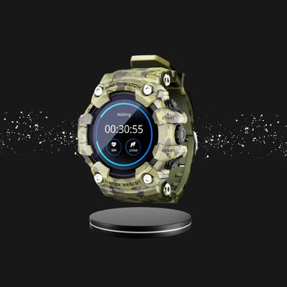 Taktische Rugged Smartwatch - Militärische Haltbarkeit mit Sportmerkmalen - Ideal für raue Umgebungen