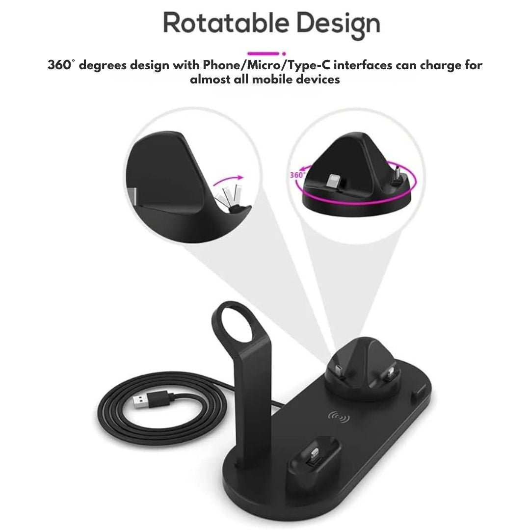 3 in 1 Wireless Ladegerät Stand