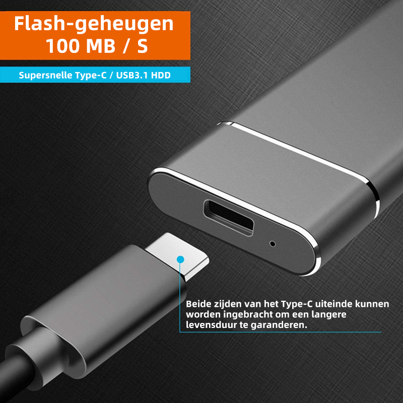 Ultra-hochgeschwindigkeits Externe Mobile Festplatte