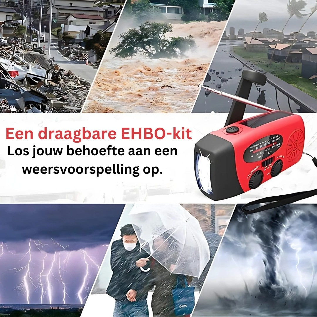 Ultimative Notfallradio mit Powerbank &amp; SOS-Funktion