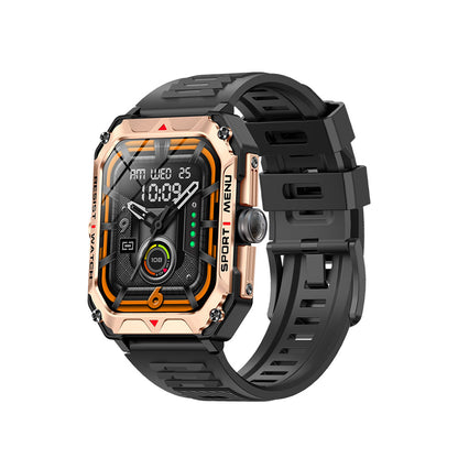 Zelara Militär-Smartwatch mit taktischem Outdoor-Sport-Fitness-Tracker