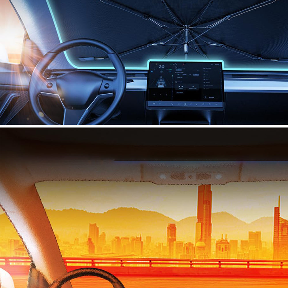 Zelara Sonnenblende Forrude – Effektiver UV-Schutz und erfrischende Sonnenverdeckung für das Auto