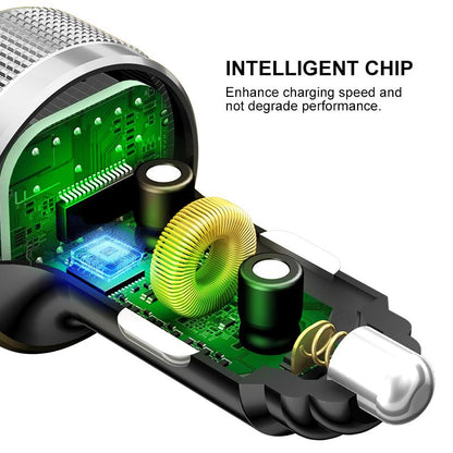 Dual-USB-Ladegerät Auto Zigarettenanzünder