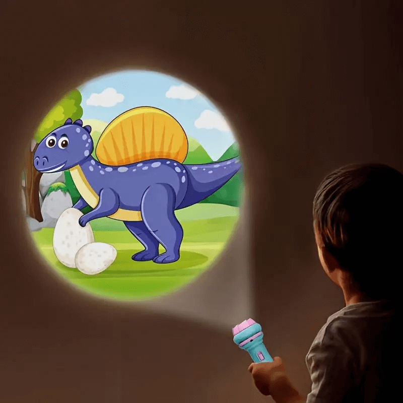 Projektor Taschenlampe für Kinder - 32 Dias