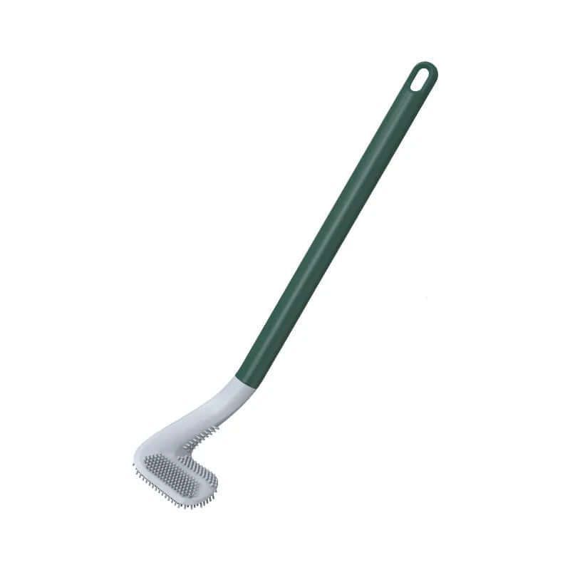Hygienische Toilettenbürste mit L-Kopf - Flexibel &amp; Sauber