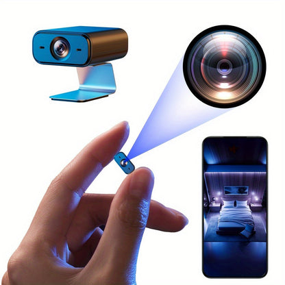 Mini WLAN-Sicherheitskamera - Bewegungserkennung &amp; Nachtsicht