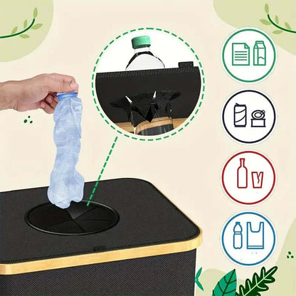 Faltbare Aufbewahrungstasche - Müll &amp; Pfand