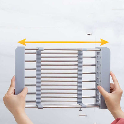 Platzsparendes Ausziehbares Spülbecken-Abtropfgitter