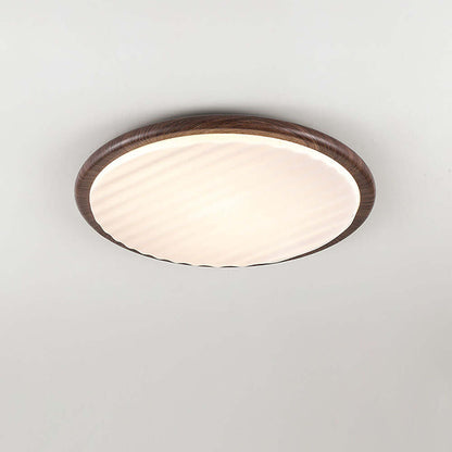 LED Deckenleuchte Holzoptik Schlafzimmer
