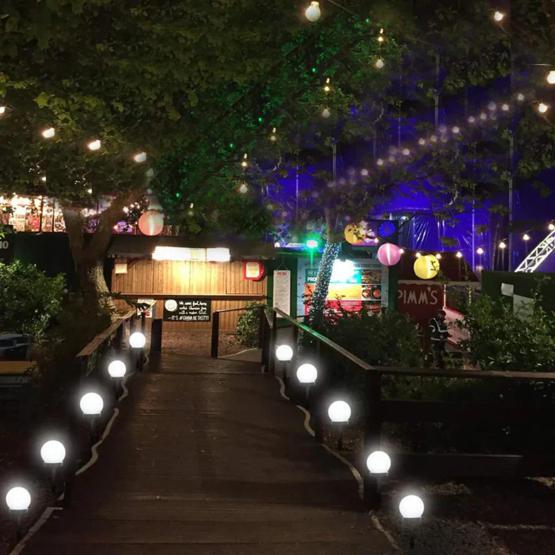 LED Solarleuchten 3er Set - Wasserdicht für Gartenbeleuchtung