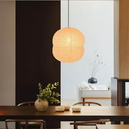 Mini Pendelleuchte aus Washi-Papier