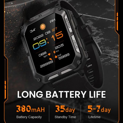 Titan Force Pro - Smart Fitness Tracker Smartwatch mit Herzfrequenzmonitor, GPS und wasserdichtem Design für Outdoor-Aktivitäten und den täglichen Gebrauch
