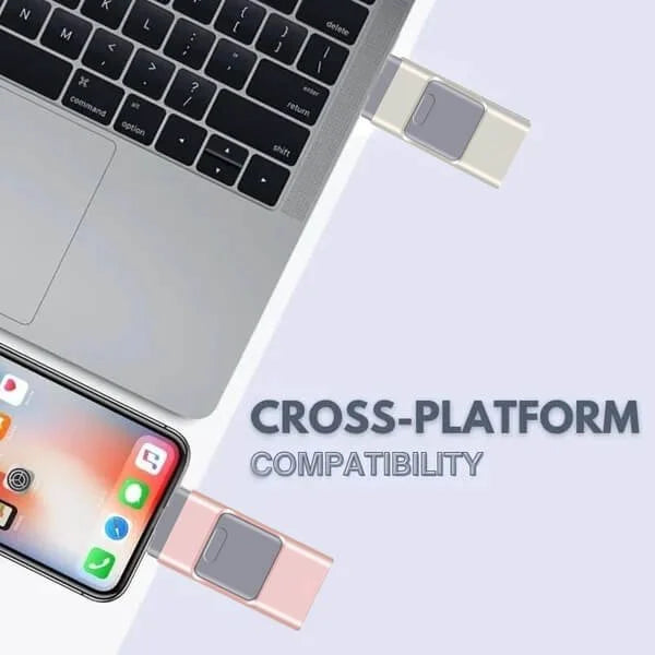 4-in-1 USB-Flash-Laufwerk | Schnell &amp; Sicherer Speicher