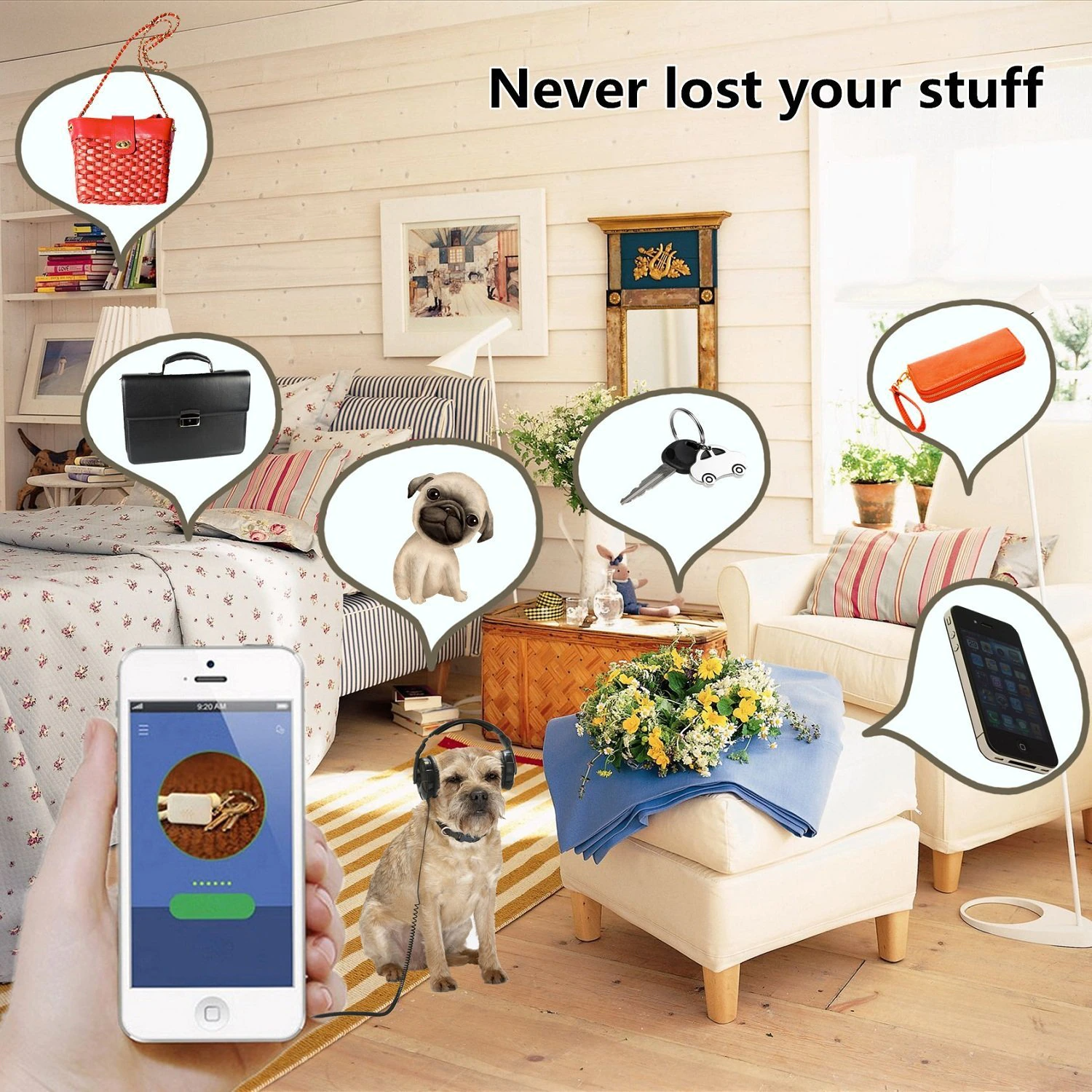 Boo - GPS Haustier Halsband Tracker