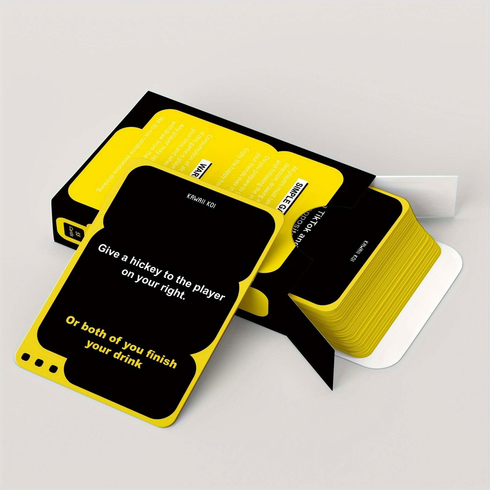 Partyspiel Kartenspiel - Lustiges Gesellschaftsspiel für Erwachsene