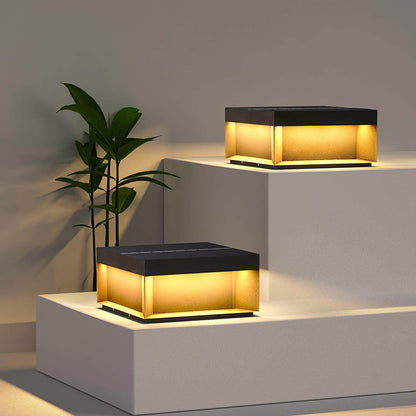 Solar-Außenpfostenleuchte - wetterfest