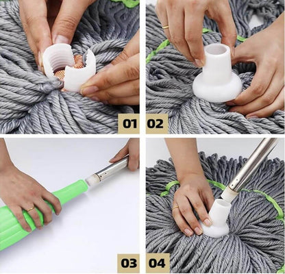 Mikrofaser-Wischmop mit Selbstauswringfunktion