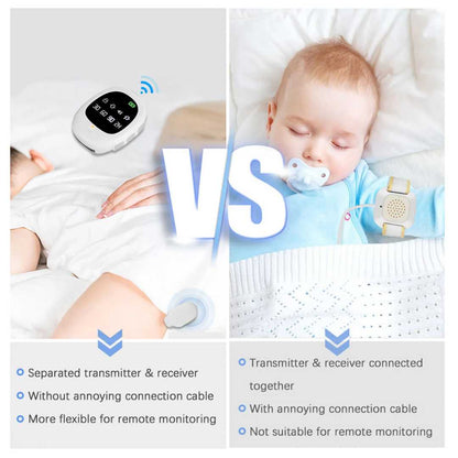 Drahtloses Bettnässen Enuresis Alarm