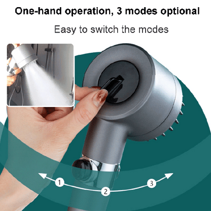 PowerFlow™ Hochdruck-Duschkopf | Mächtiger Duschkopf für maximalen Wasserdruck
