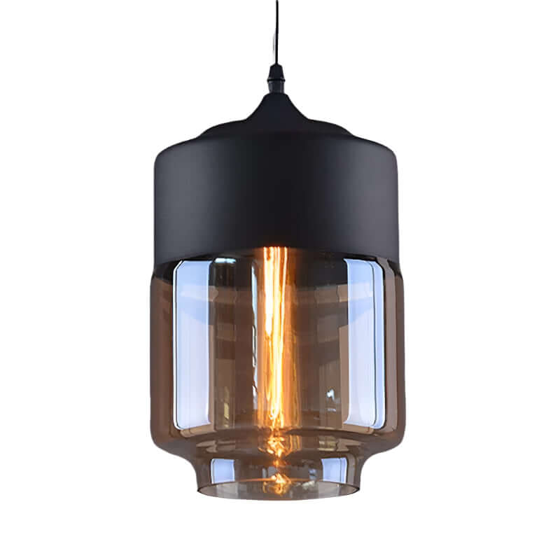 LED Pendelleuchte Modern Glas Metall Kombiniert