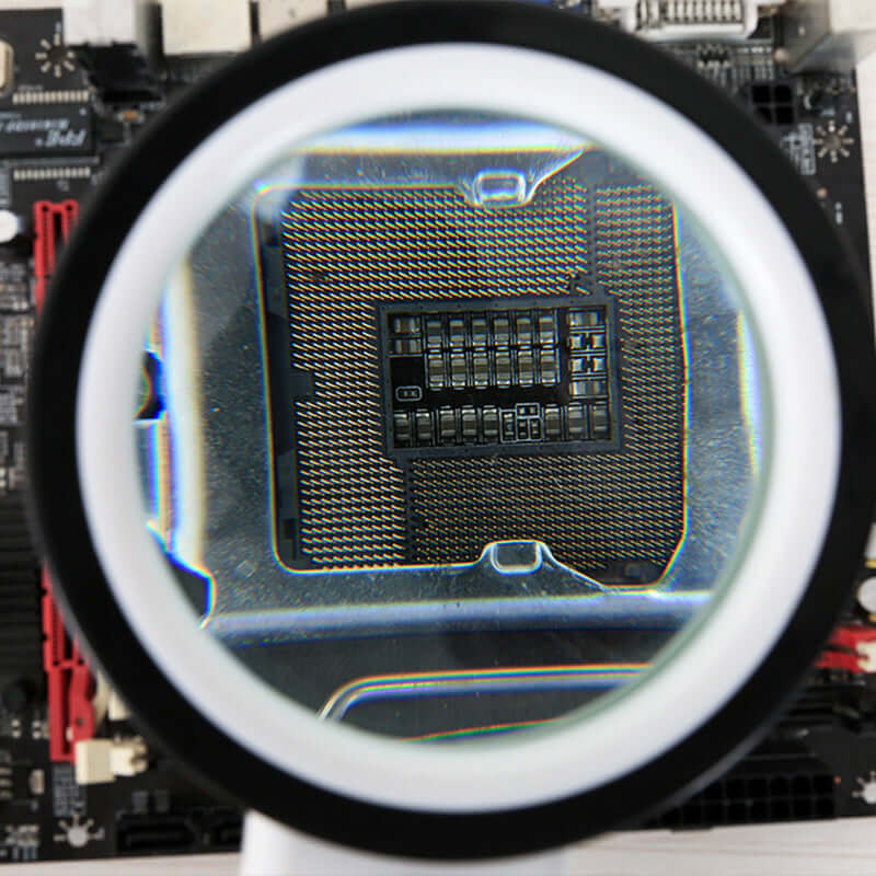 30x LED Lupenleuchte mit Vergrößerungsglas