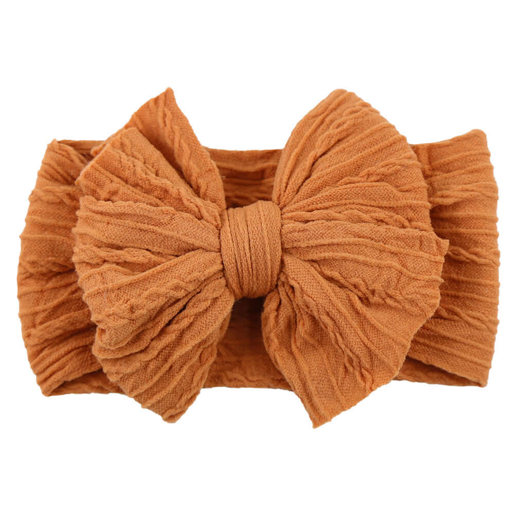 Kinder Haarband Nylon mit Schleife - Elastisch &amp; Vielseitig