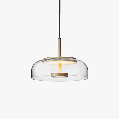 Moderne Pendelleuchte - Messing &amp; Glas