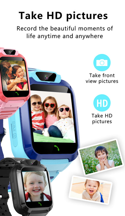 Smartwatch Für Kinder Telefon GSM GPS SIM Alarm Kamera SOS Kinderuhr Mit GPS Für Jungen Mädchen