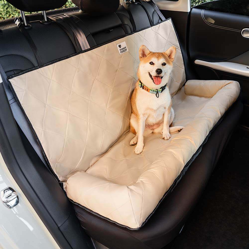 Hundeautositz &amp; Schutzdecke 2-in-1