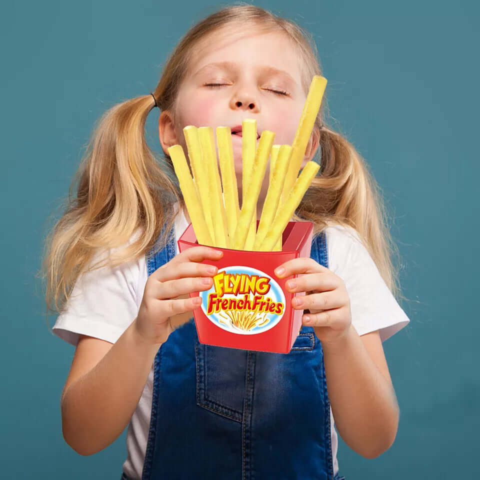 Familienspiel Flying Fries - Interaktives Spaßspiel