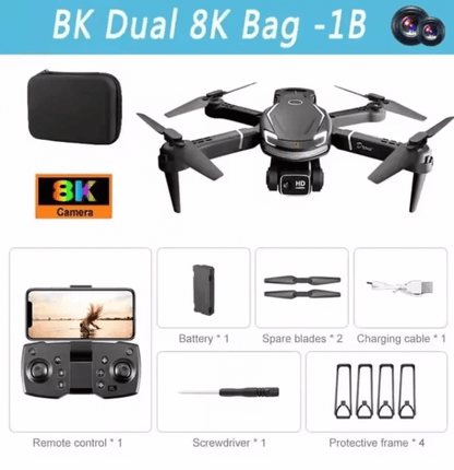 Kompakte Drohne mit 8K Kamera &amp; GPS