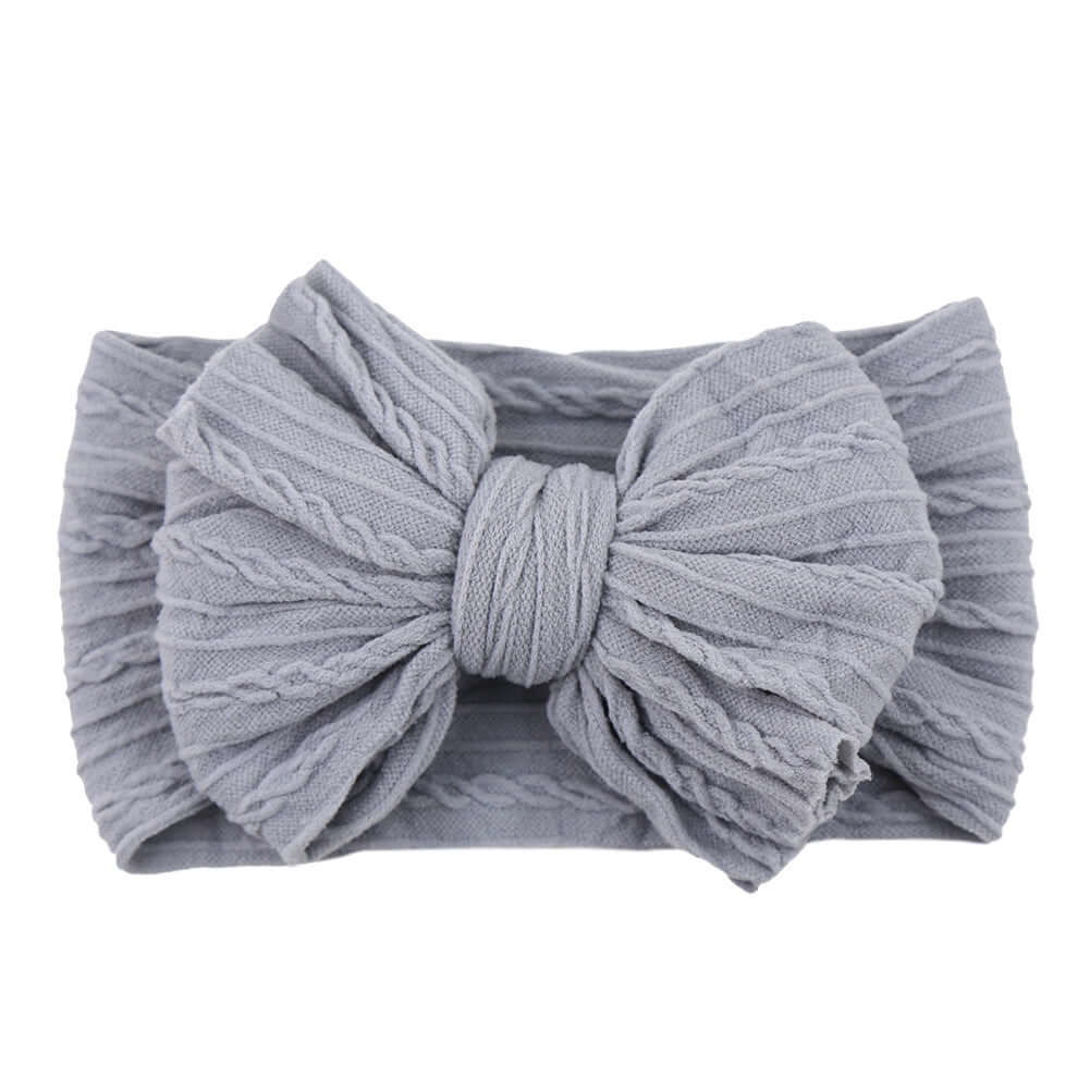 Kinder Haarband Nylon mit Schleife - Elastisch &amp; Vielseitig