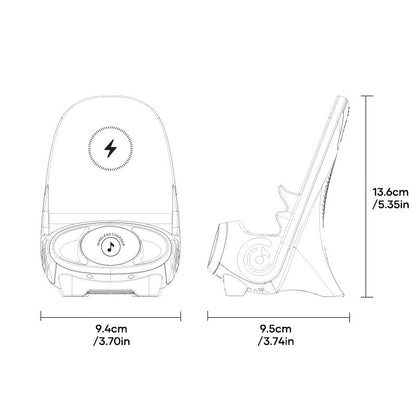 Mini-Stuhl kabelloses Schnellladegerät multifunktionale Telefonhalter