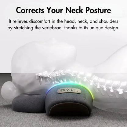 Nackenmassagegerät mit Wärme und Vibrationsmassage, USB-betrieben, ergonomisch, mehrfach einstellbar
