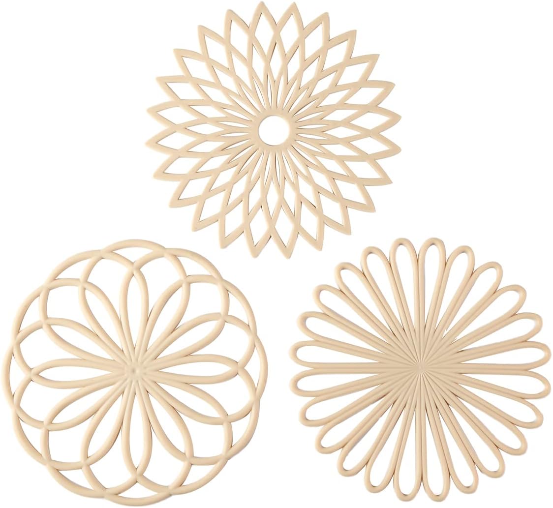 Silikon Untersetzer - Hitzebeständig &amp; Rutschfest