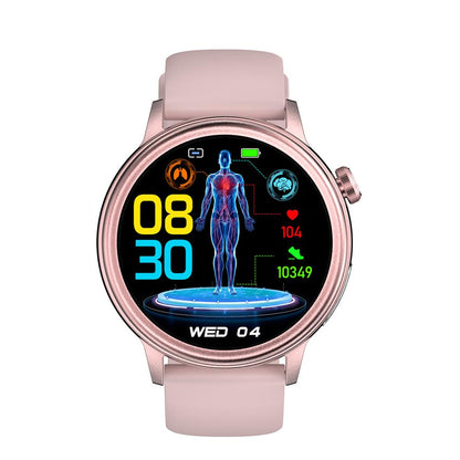 Zelara PRO 7 ECG Blutzucker 30s Intelligente Mikro-Untersuchung Blutsauerstoffüberwachung Gesundheits-Smartwatch