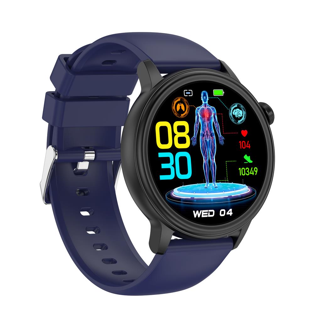 Zelara PRO 7 ECG Blutzucker 30s Intelligente Mikro-Untersuchung Blutsauerstoffüberwachung Gesundheits-Smartwatch