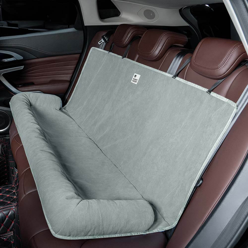Hundeautositz &amp; Schutzdecke 2-in-1