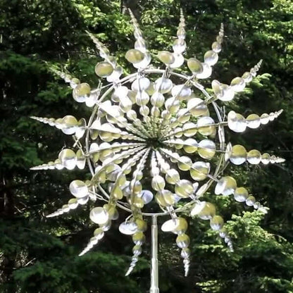 Kinetisches Windrad für Garten
