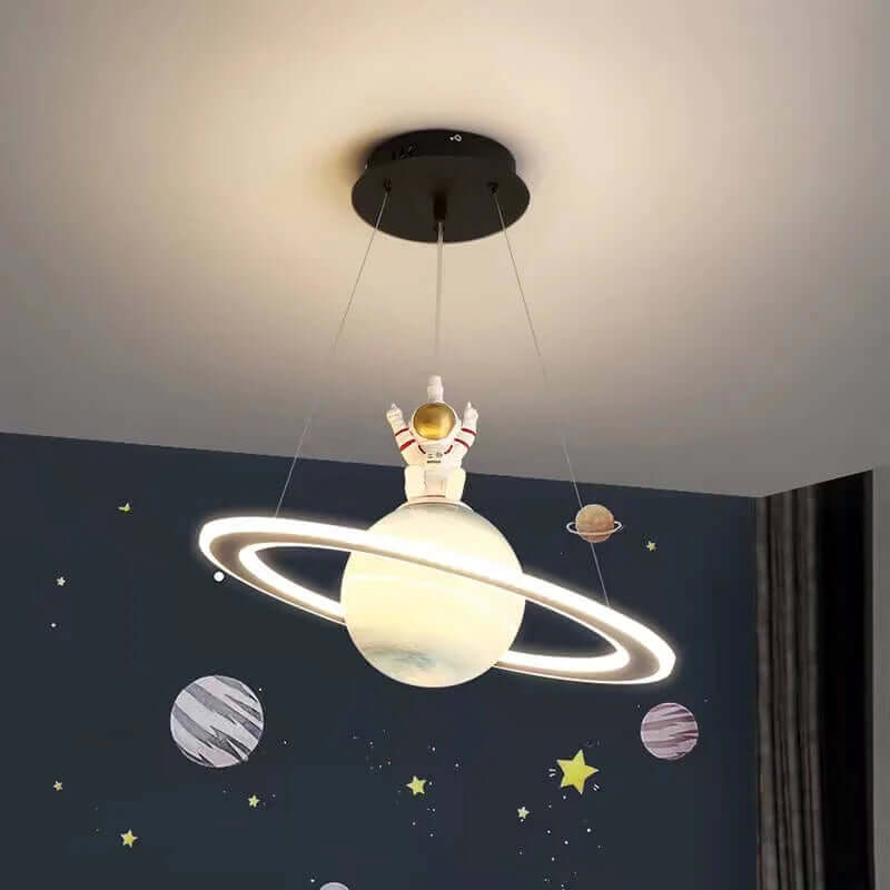 LED-Hängelampe Kinderzimmer Planeten Design