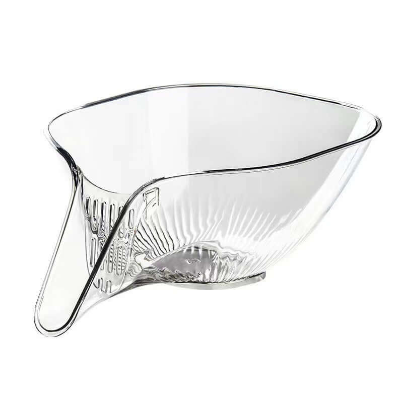 Küchensieb: Obst-Gemüse-Abtropfsieb mit ergonomischem Design