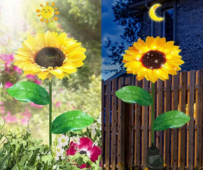 Solar Gartenleuchte Sonnenblume Wasserdicht Außen