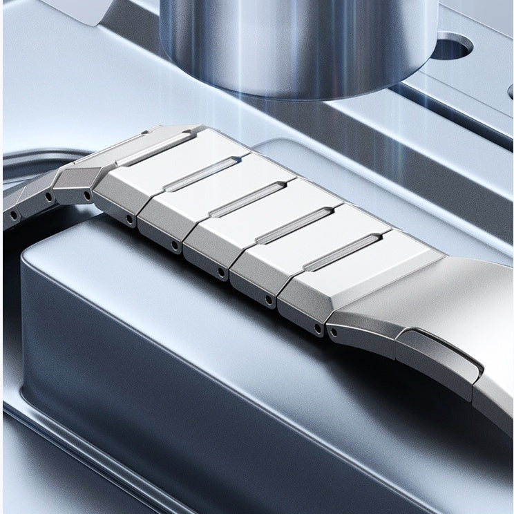 Geometrischer Abschnitt schlankes Stahlband geeignet für Samsung Uhrenarmbänder