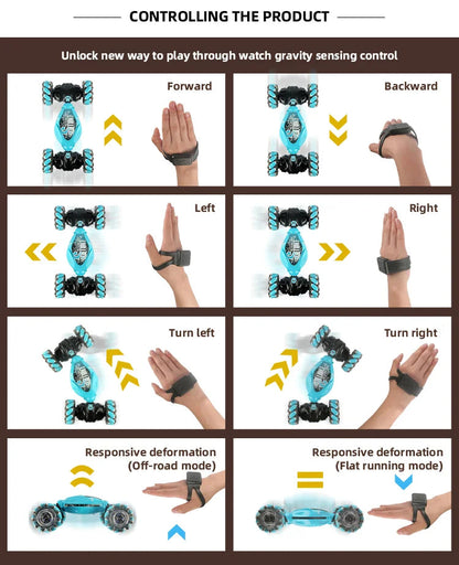 Gestensteuerungsauto (Enthält Gesture Watch + Fernbedienung)