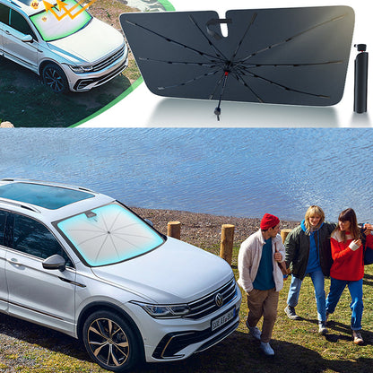 Zelara Sonnenblende Forrude – Effektiver UV-Schutz und erfrischende Sonnenverdeckung für das Auto